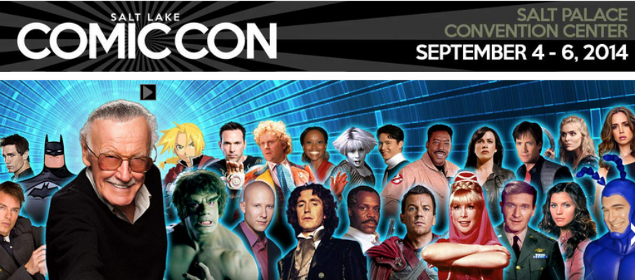 My Panel Schedule for Salt Lake Comic Con 2014